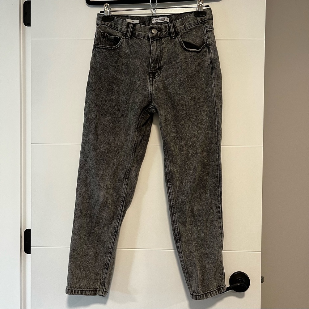 Pull&Bear | Acid Wash Mom Jeans